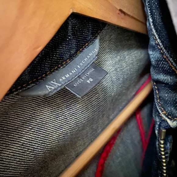 Jean dress Armani Exchange size 0P - Picture 3 of 4